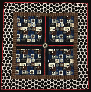 Another modern quilt from the walls of Cottage Quiltworks